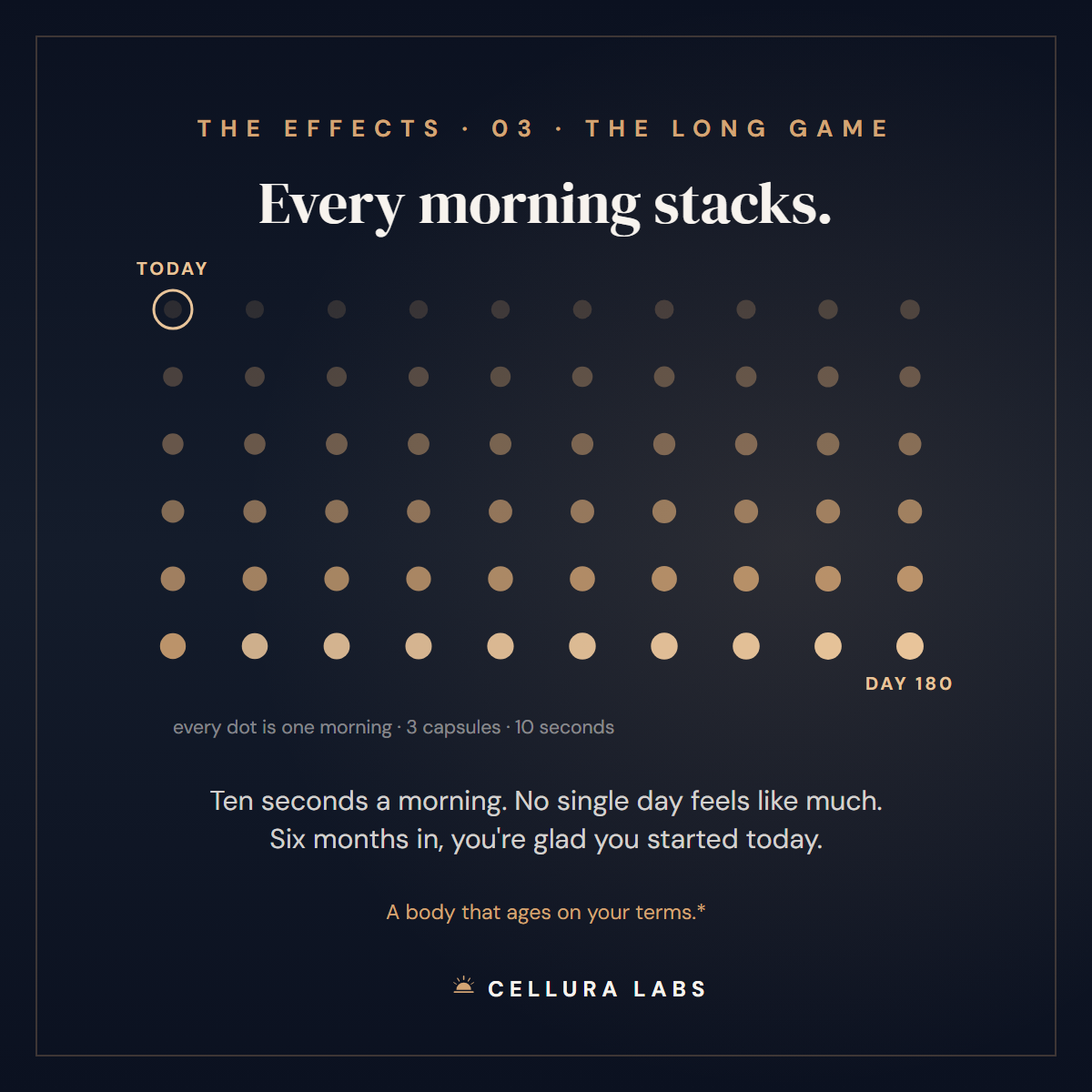 The effects: every morning stacks